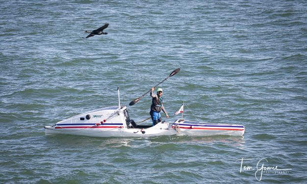 CYRIL DERREUMAUX’S CROSS-PACIFIC PADDLE CUT SHORT