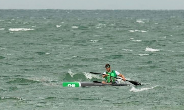 GORDAN HARBRECHT BREAKS FAMED THREE-MINUTE BARRIER FIVE TIMES IN DOWNWIND FOR THE AGES