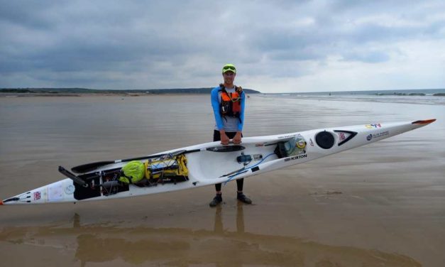 DOUGAL’S EPIC ADVENTURE SEEING THE WORLD FROM A SURFSKI