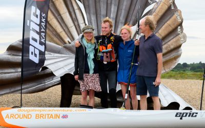 THE SOURCE OF DOUGAL’S PRIDE AFTER RECORD-BREAKING PADDLE AROUND BRITAIN