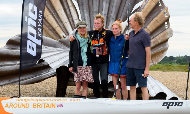THE SOURCE OF DOUGAL’S PRIDE AFTER RECORD-BREAKING PADDLE AROUND BRITAIN